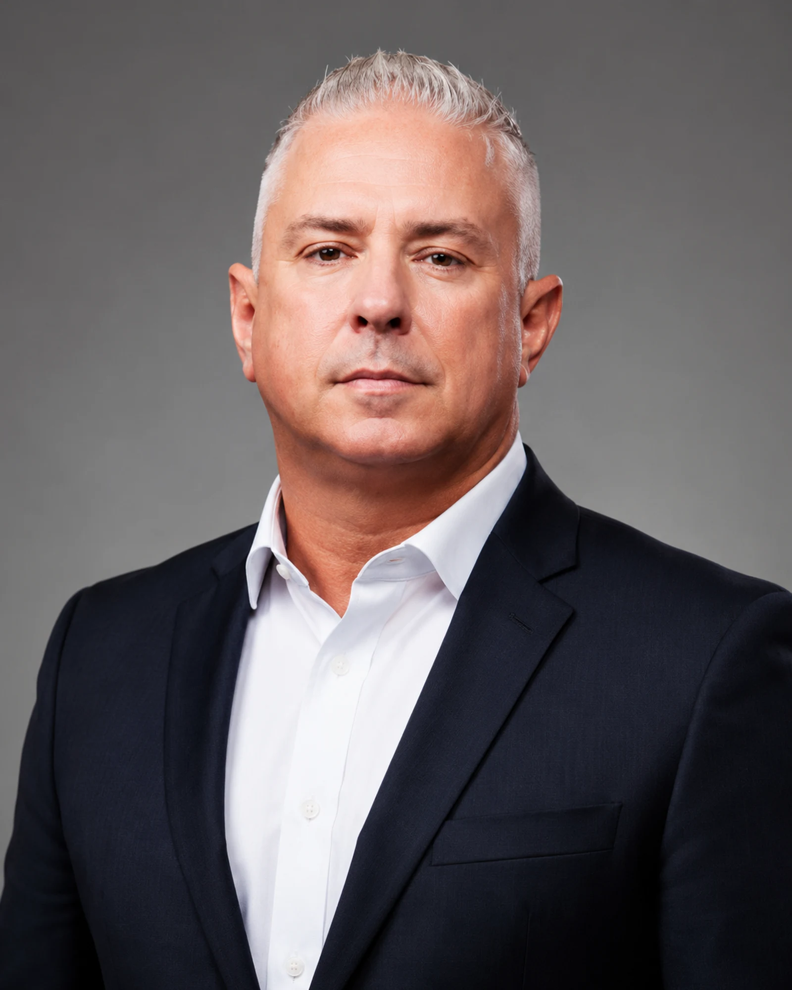 David Gembala professional headshot in navy suit